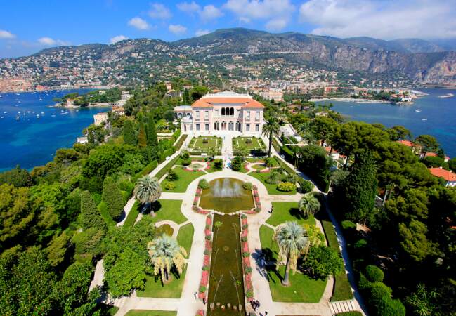 Les jardins de la villa Ephrussi de Rothschild à Saint-Jean-Cap-Ferrat (Alpes-Maritimes)