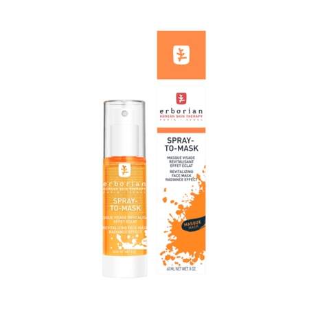ERBORIAN : Spray-to-Mask, spray 60ml, 36 € en exclusivité chez Sephora 