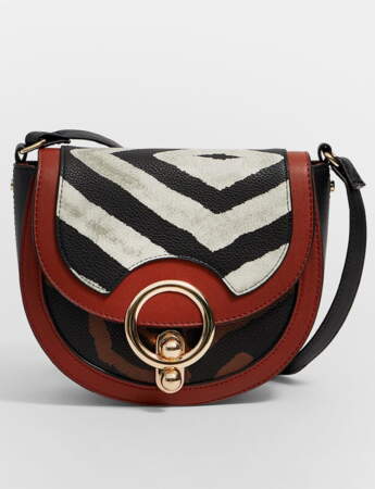 Sac à Main Guess – Modèle 'Sauvage Au Cœur' En Simili Cuir Couleur Chêne – Taille Large, Style Satchel