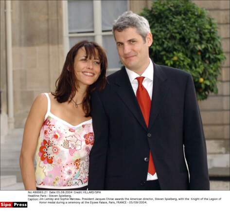 Sophie Marceau et Jim Lemley, 2004