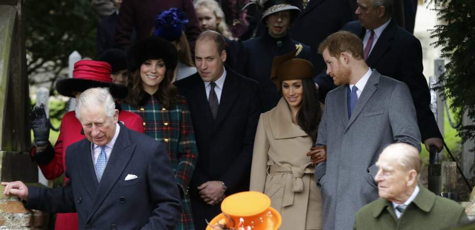La famille royale britannique fête Noël 