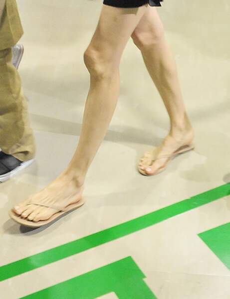 Les pieds d'Angelina Jolie