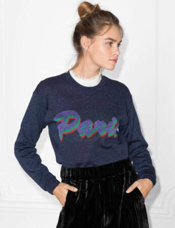 Ultra-violet : le sweat girly