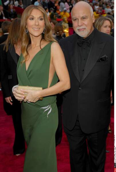 Céline Dion et René Angélil : 25 février 2007 à la 79e cérémonie des Oscars à Hollywood.