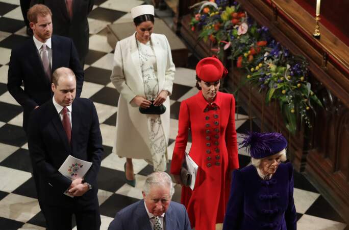 Meghan Markle et Kate Middleton, chic et glamour pour la journée du Commonwealth