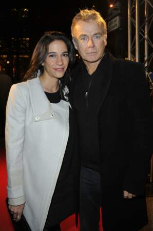 Franck Dubosc et sa femme Danièle à l'avant-première du film "Populaire" à Paris le 19 novembre 2012.