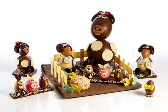 Figurines de Paques 12,5g Chocolat au Lait