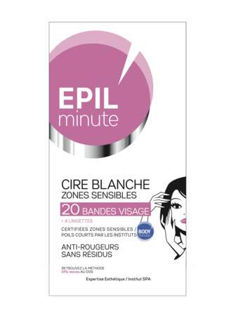 Cire blanche anti-rougeurs