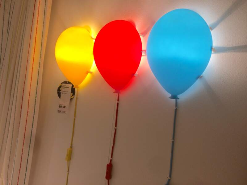 Luminaires ballon Ikea