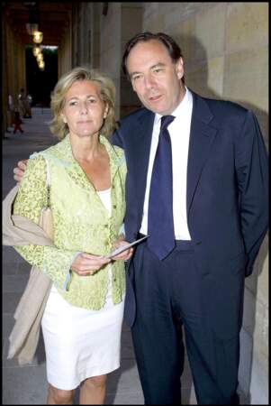 Claire Chazal et Xavier Couture en 2002