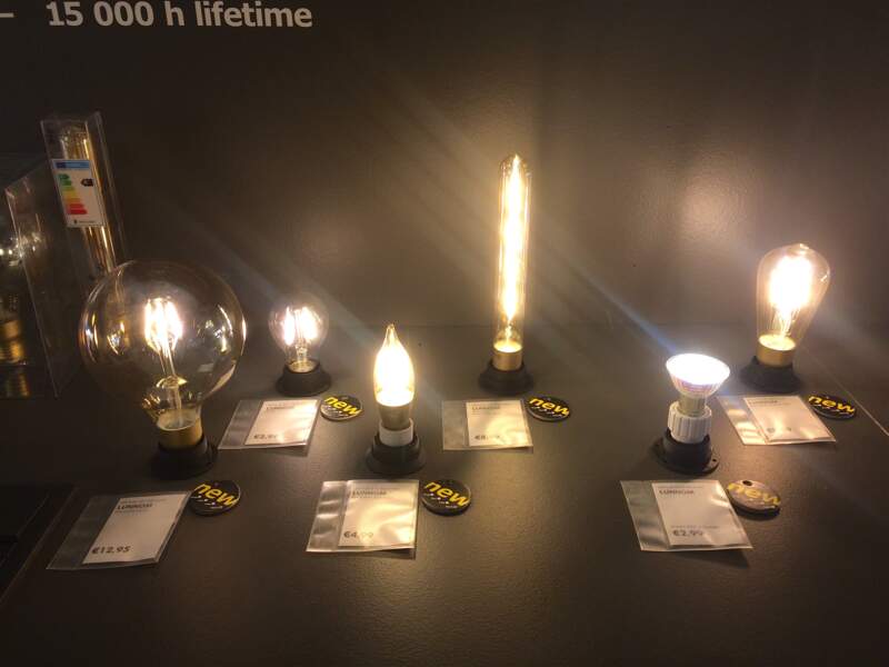Ampoules deco Ikea
