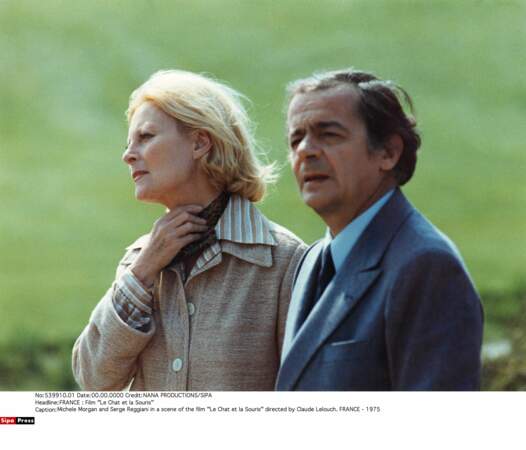 En 1975, l'actrice joue au "Chat et (à) la Souris" avec Serge Reggiani, son dernier grand rôle au cinéma 