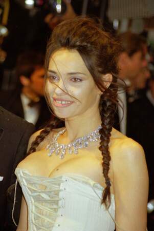 Béatrice Dalle au 51ème festival de Cannes en mai 1998.
