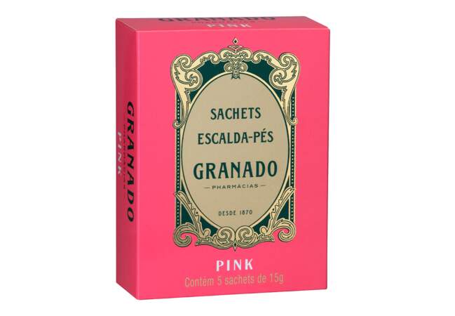 Pink Sachet de Sels de Bain pour les Pieds de Granado