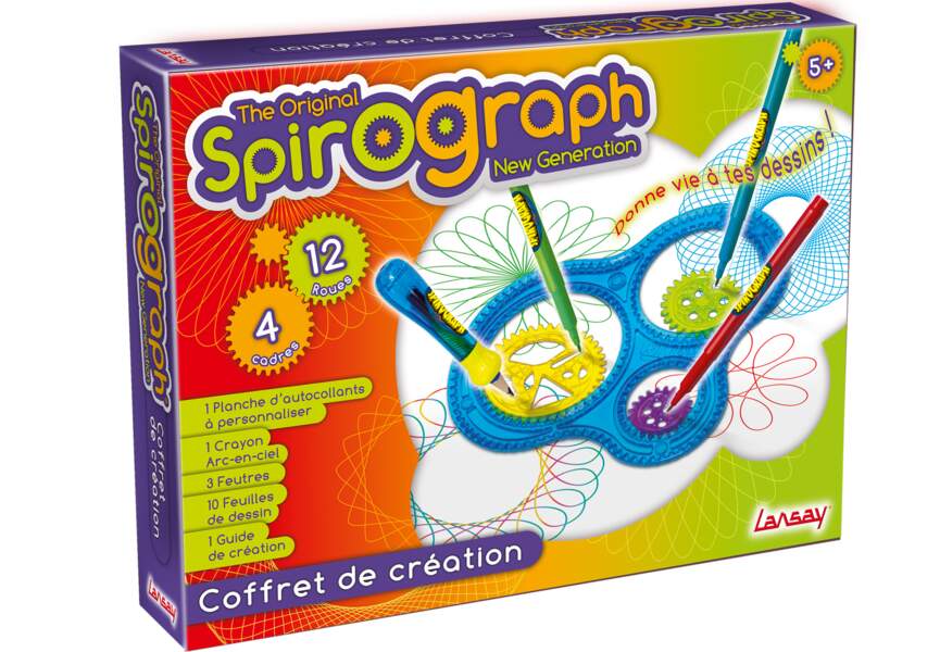 Spirograph, le jeu de notre enfance