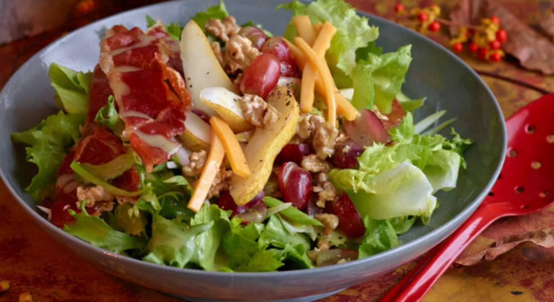 Salade folle : une entrée de fêtes fraîche et gourmande - Femme Actuelle