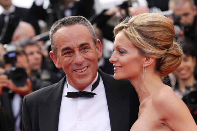 Thierry Ardisson et Audrey Crespo-Mara amoureux au Festival de Cannes (2012)