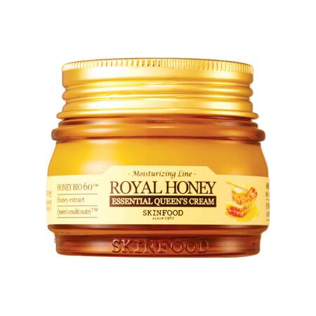 Royal Honey Essential Queen Cream - Crème Visage, Skinfood, pot 62 ml, prix indicatif : 23,90 €