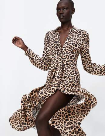 Robe chic : léopard