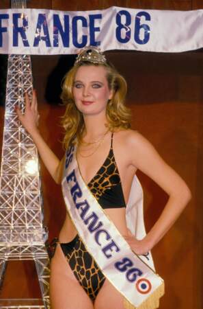 Valérie Pascal, Miss France 1986