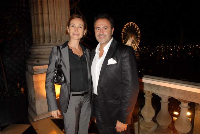 José Garcia et sa femme Isabelle Doval lors d'une soirée en 2007.