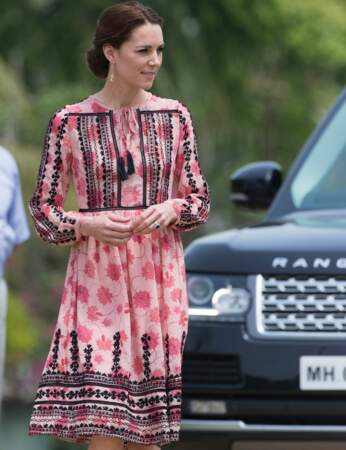 Kate Middleton : la robe ethnique Top Shop