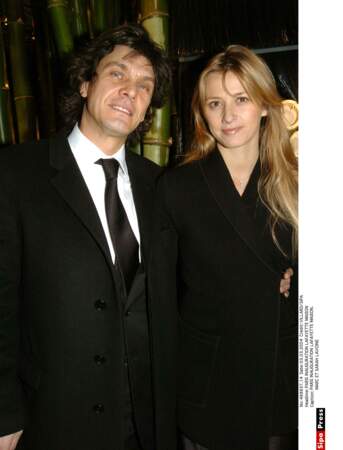 Marc Lavoine et Sarah Poniatowski, 2004