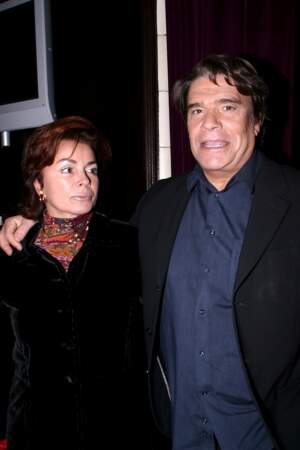 Bernard Tapie et sa femme Dominique à l'anniversaire de Paul-Loup Sulitzer, le 21 octobre 2004.