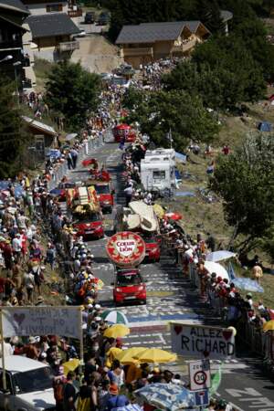 Et que serait le Tour de France sans ses caravanes…
