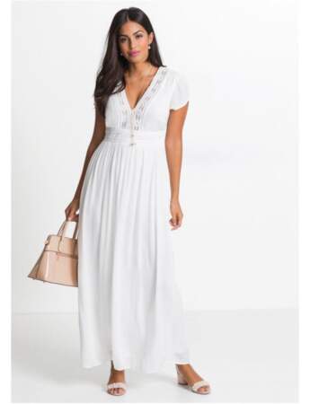 Petite robe blanche : estivale
