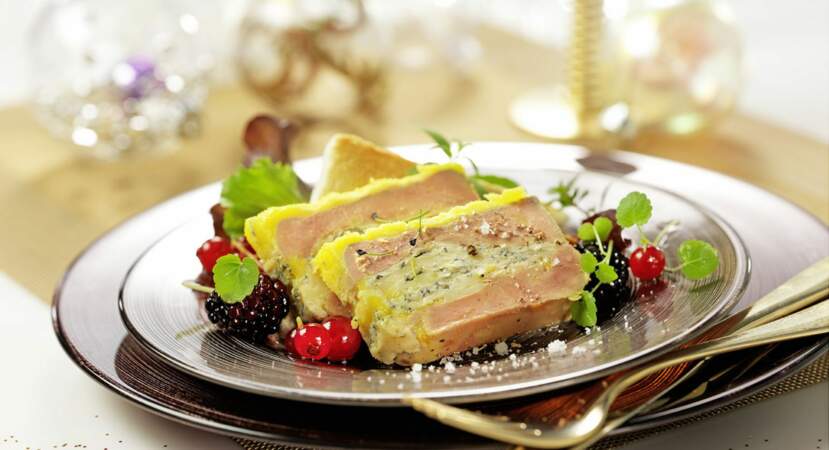 Foie gras à la fourme de Montbrison
