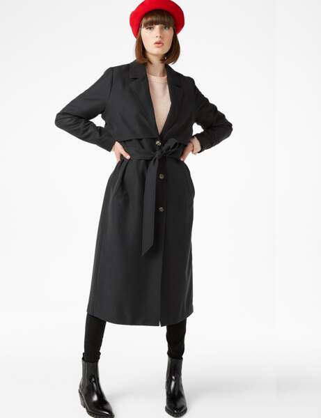 Manteau long : trench