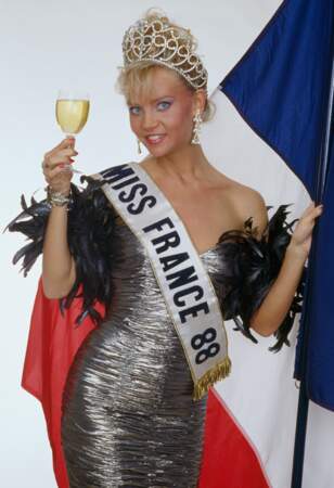 Sylvie Bertin, Miss France 1988