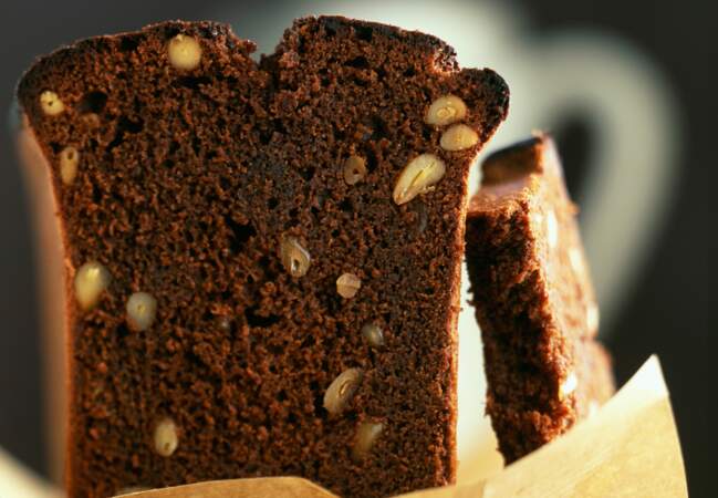 Cake chocolat pignon