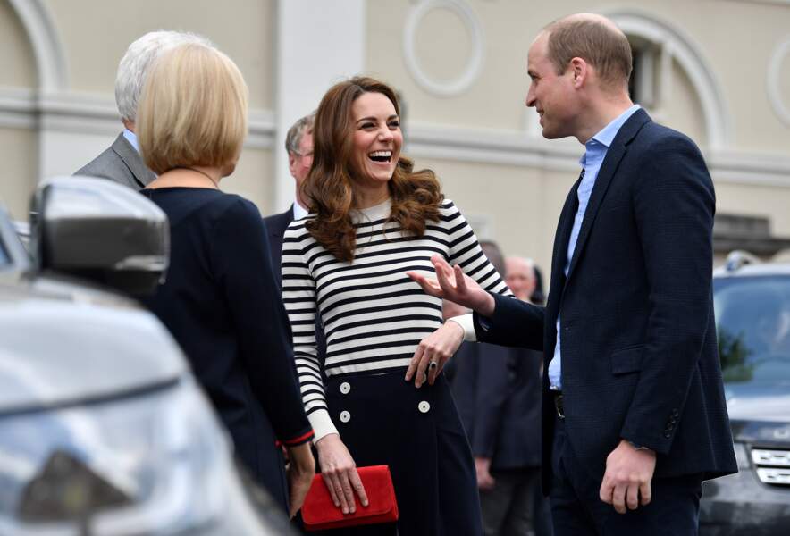 Kate Middleton and Prince William continue to show themselves, smiling and complicit...