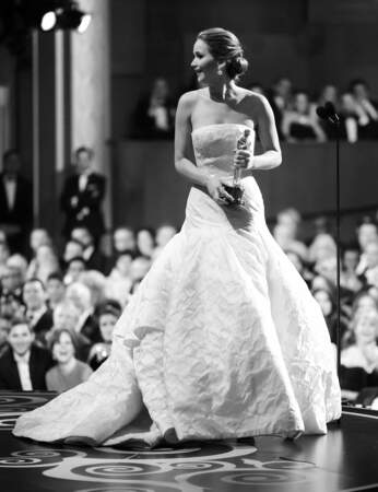 Expo Dior : La robe oscarisée de Jennifer Lawrence (2013)