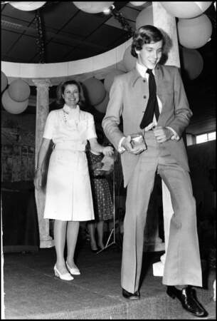 Le prince Albert et Grace Kelly en 1976