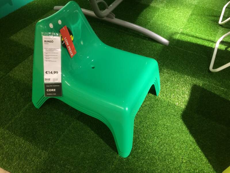 Fauteuil de jardin enfant Ikea