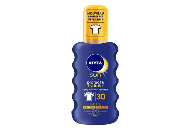 Spray protecteur hydratant SPF 30 de Nivea 