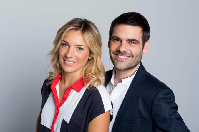 Un duo pour "Stade 2" : Clémentine Sarlat et Mathieu Lartot