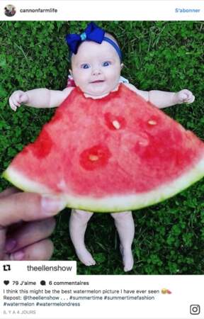 watermelon dress ou robe pastèque