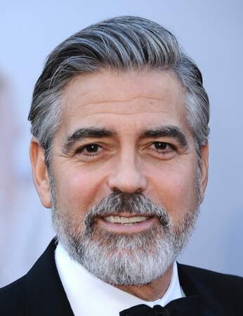 George Clooney avec barbe