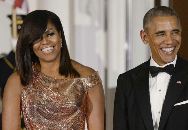 Michelle Obama : le side-hair