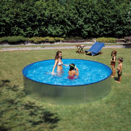 Une piscine hors sol  à petit prix