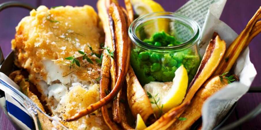 Fish and chips (de panais)