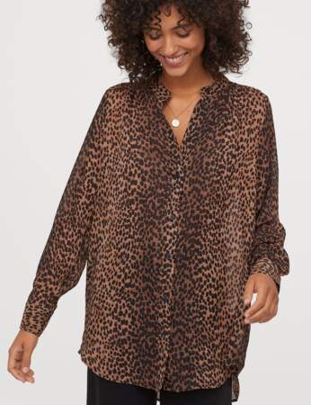 Tendance léopard : blouse