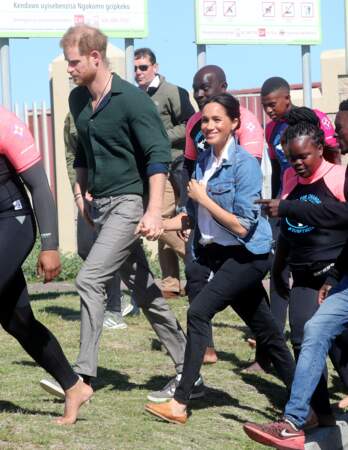 Meghan Markle et le prince Harry se sont rendus au Cap, en Afrique du Sud, mardi 24 septembre 2019