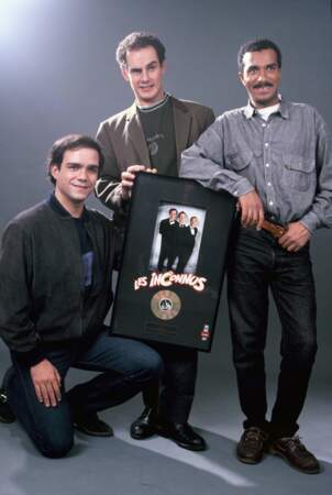Les Inconnus lors d'une séance photos dans les années 90.