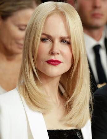 Le dégradé lissé de Nicole Kidman