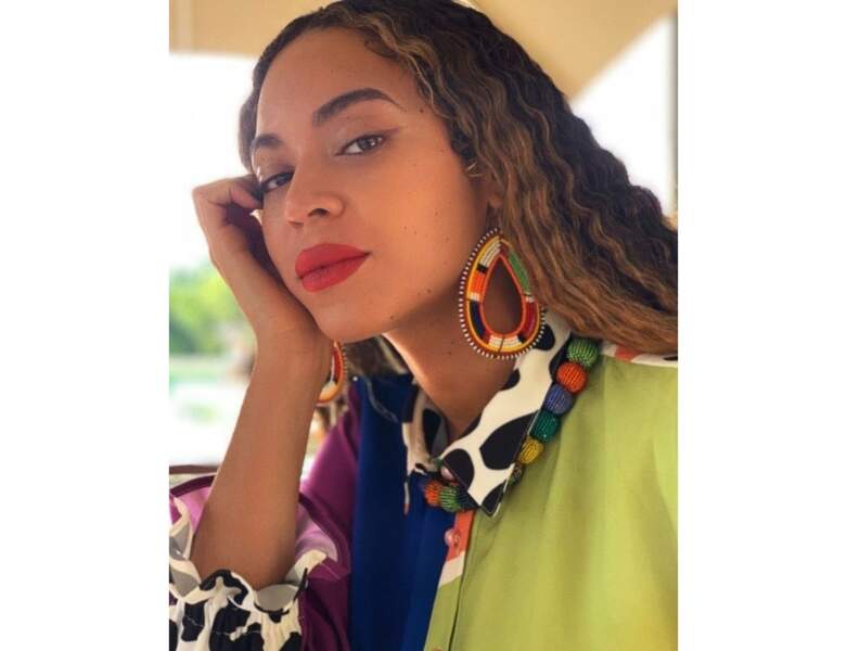 Le châtain clair naturel de Beyoncé